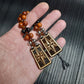 Handmade Wooden Chetki Skilltoy "Captain of the Golden Galleon" Slavic Flip Rosary | Pocket Worry Beads for Hand Dexterity