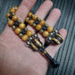 Handmade Wooden Chetki Skilltoy "Shalgorakht — Defender of the Rune Glade"      Slavic Flip Rosary | Pocket Worry Beads for Hand Dexterity