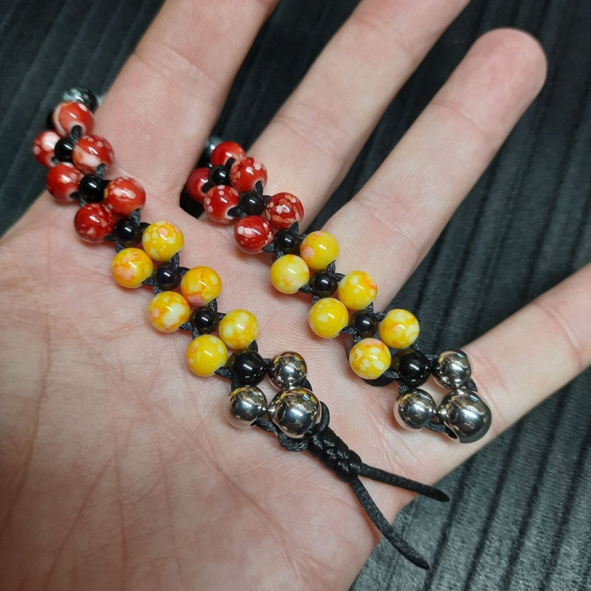 Handmade Chetki Skilltoy "Nimble tentacles" Slavic Flip Rosary | Pocket Worry Beads for Hand Dexterity