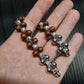 Handmade Wooden Chetki "Dragon Hunter"| Slavic Flip Rosary | Pocket Worry Beads for Hand