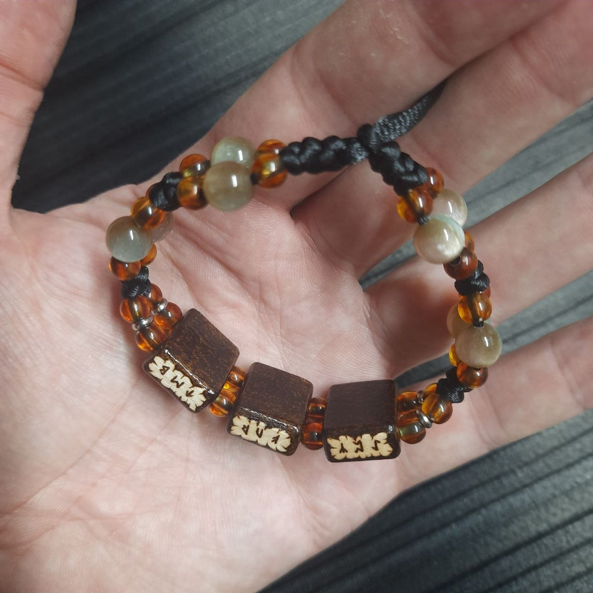 Bracelet amulet talisman "Guardian Satellites"
