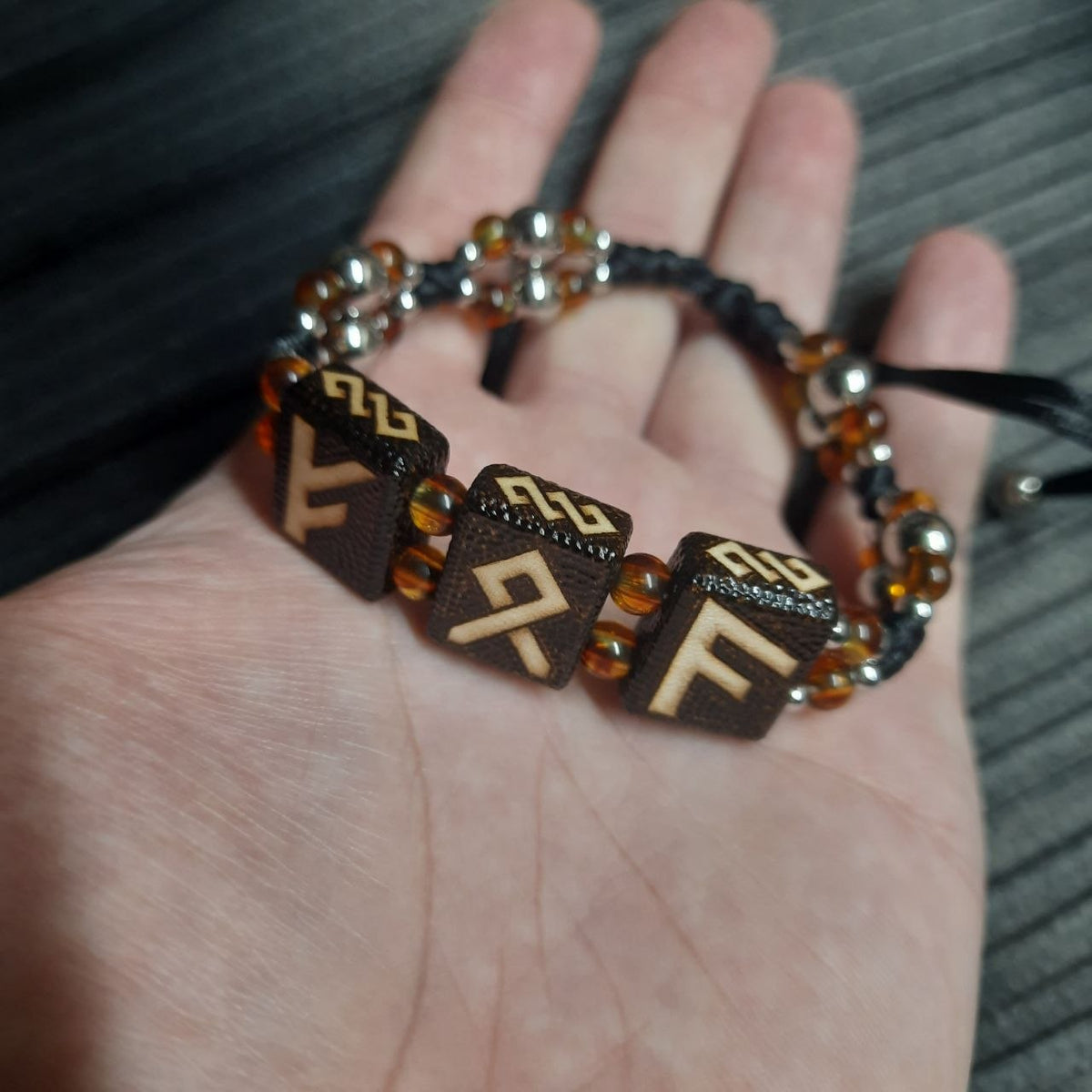 Bracelet amulet talisman "Guardian Satellites"