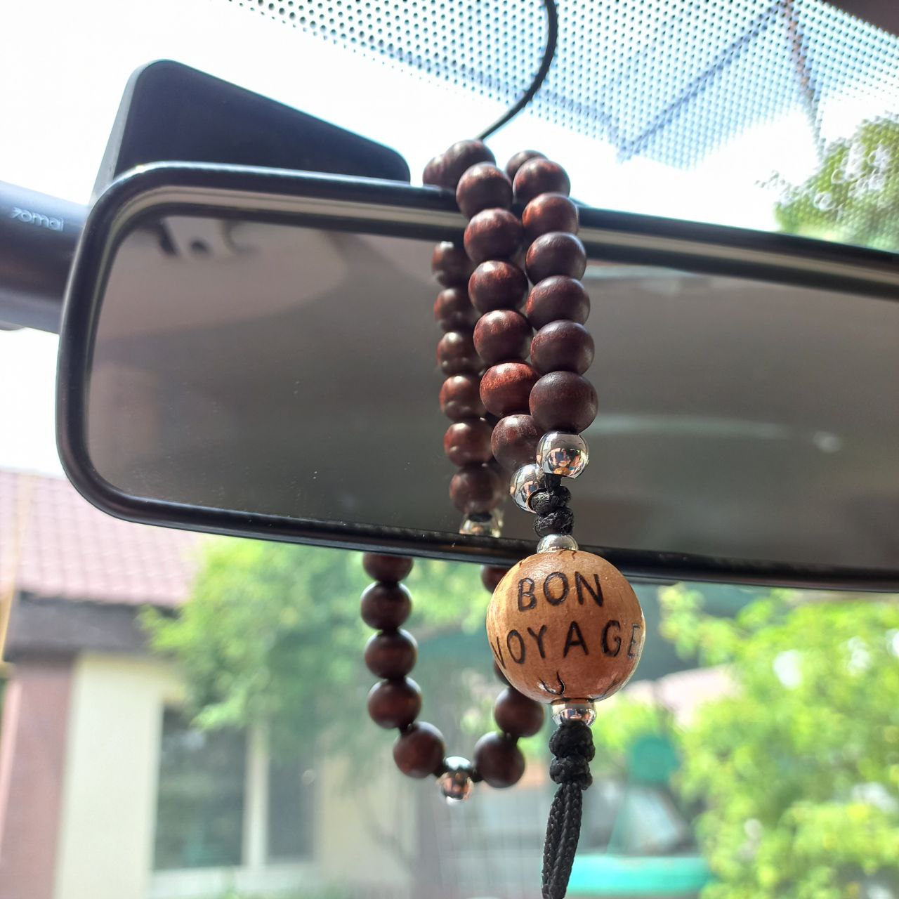 Car rosary "Bon voyage", auto rosary for mirror and gearboxy, antistress meditation and finger training (SCU: 3902)