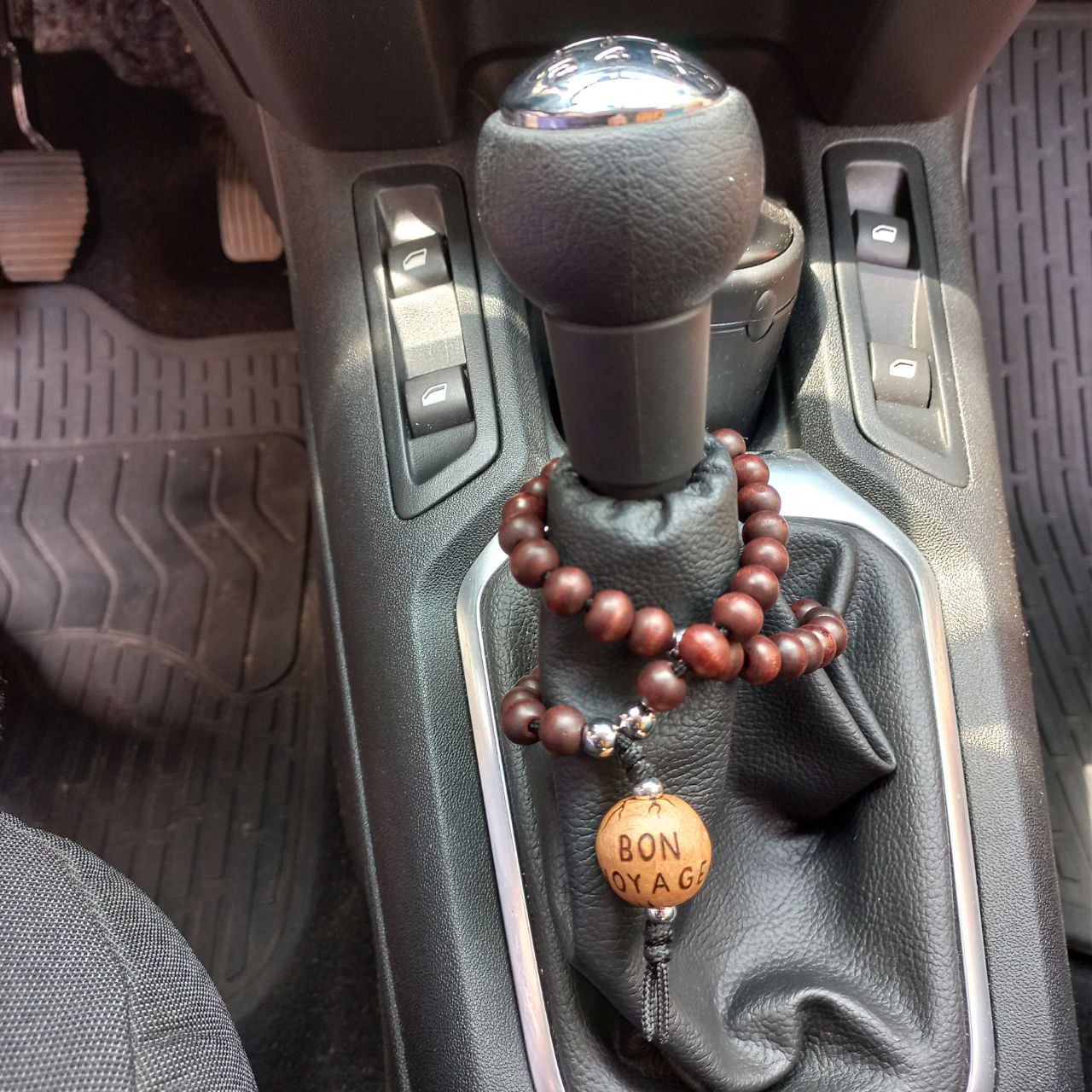 Car rosary "Bon voyage", auto rosary for mirror and gearboxy, antistress meditation and finger training (SCU: 3902)