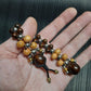 Handmade Wooden Chetki Skilltoy | Slavic Flip Rosary | Pocket Worry Beads for Hand "Duality of Eternity" v2