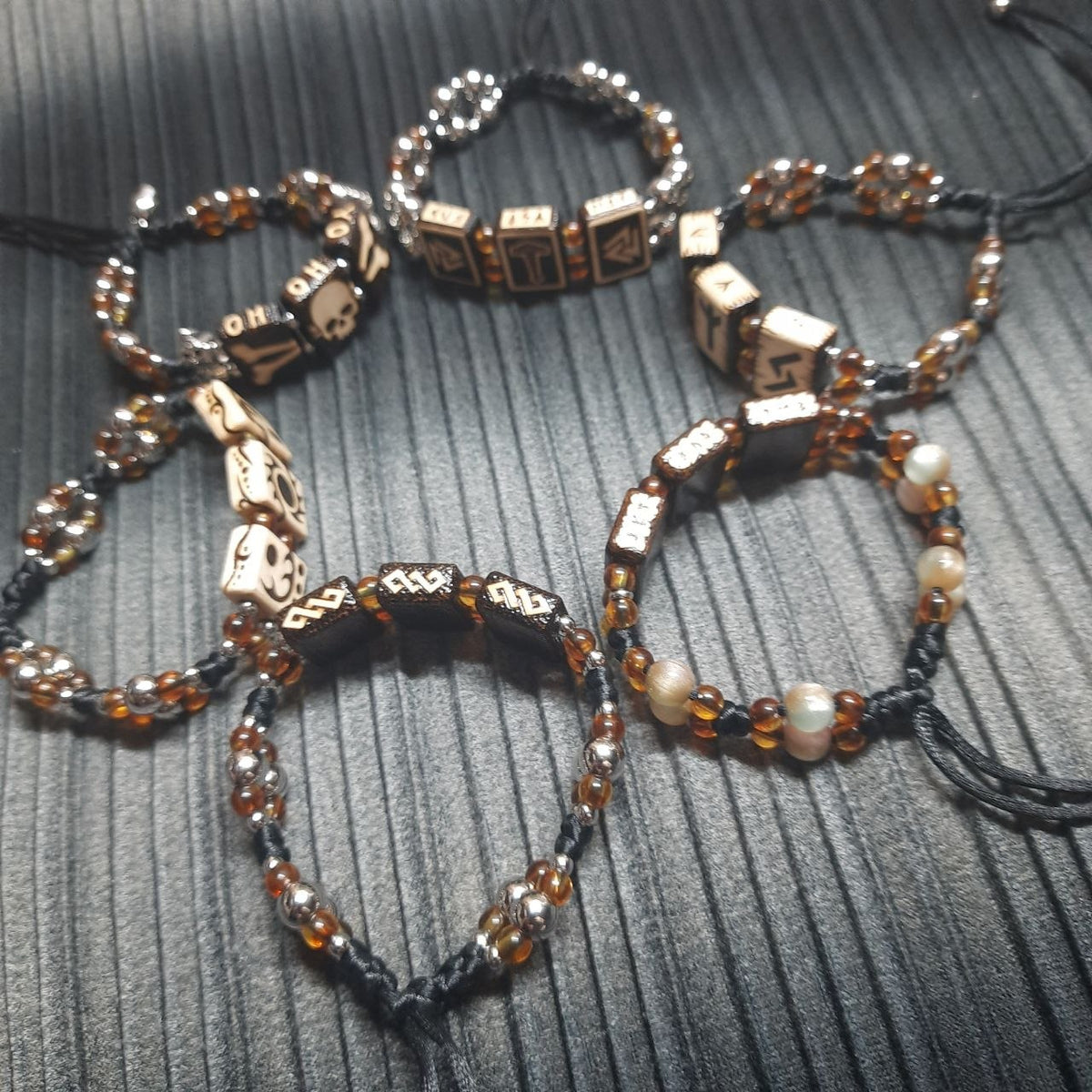 Bracelet amulet talisman "Guardian Satellites"