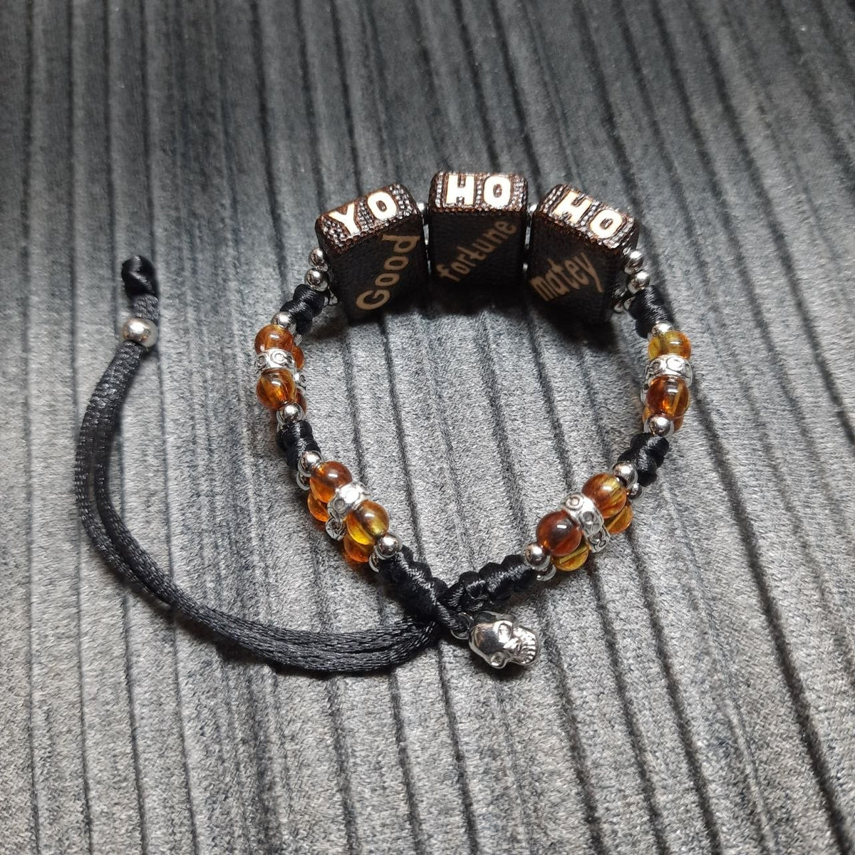 Bracelet amulet talisman "Lucky pirate" v2