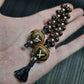 Handmade Wooden Chetki Skilltoy | Slavic Flip Rosary | Pocket Worry Beads for Hand "Futhark's satellites"