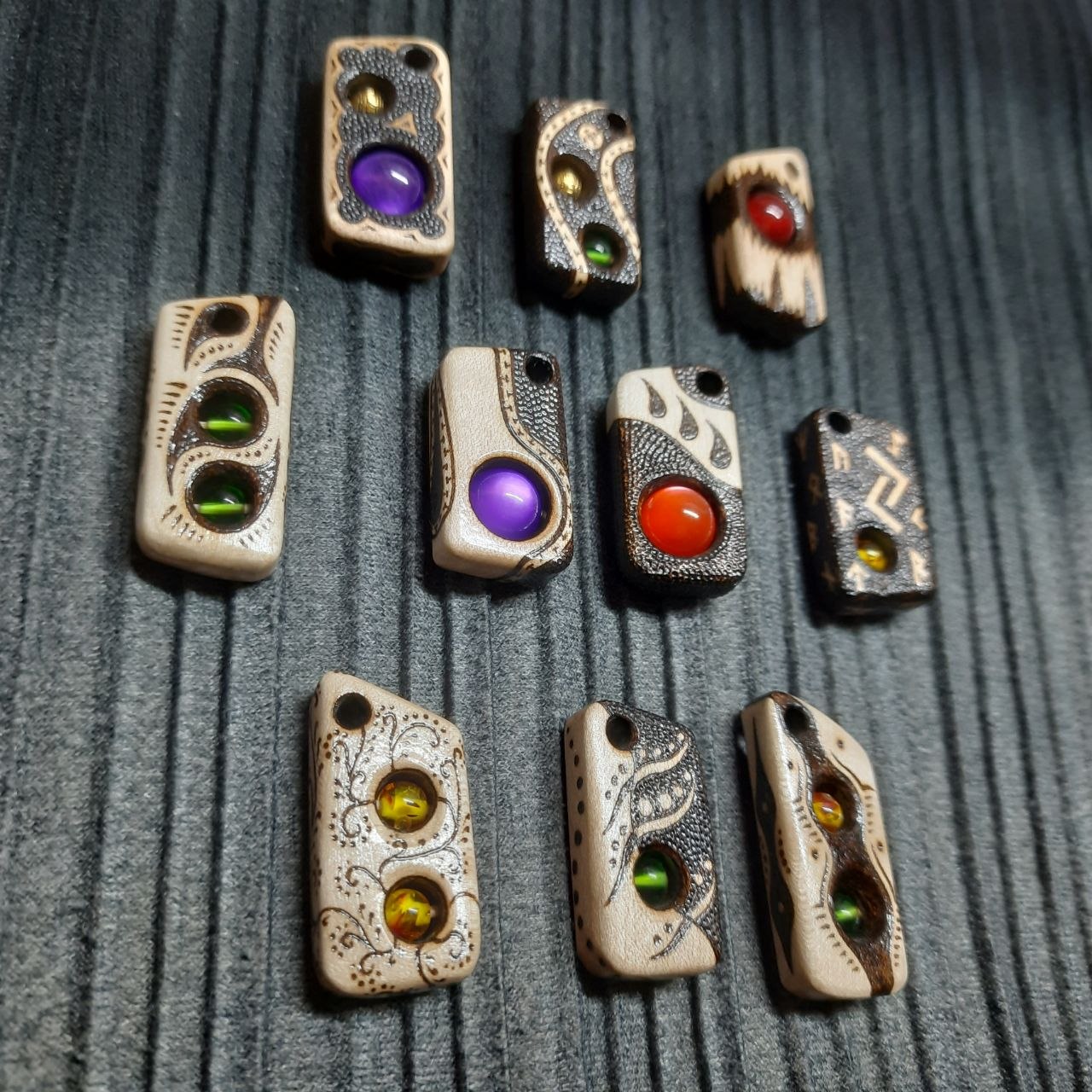 Pendant amulet talisman "Forest spirits"
