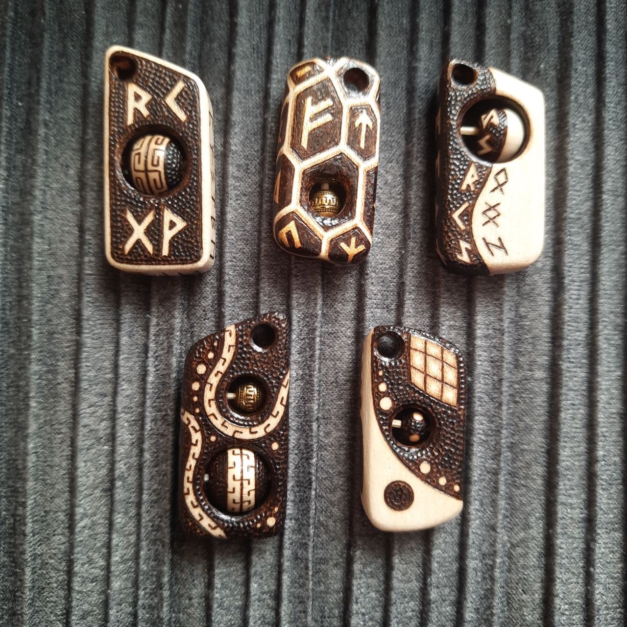Pendant amulet talisman "Forest spirits" second series