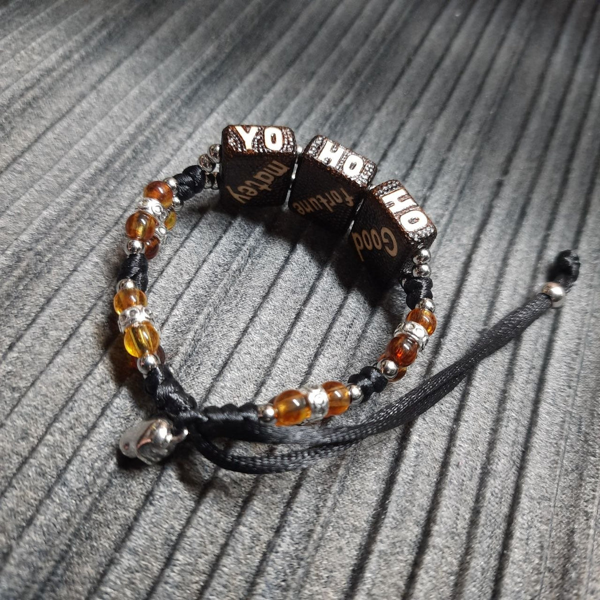 Bracelet amulet talisman "Lucky pirate" v2