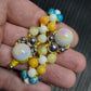 Handmade Chetki Skilltoy | Slavic Flip Rosary | Pocket Worry Beads for Hand Dexterity "Color madness"