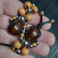 Handmade Wooden Chetki Skilltoy | Slavic Flip Rosary | Pocket Worry Beads for Hand "Duality of Eternity" v2