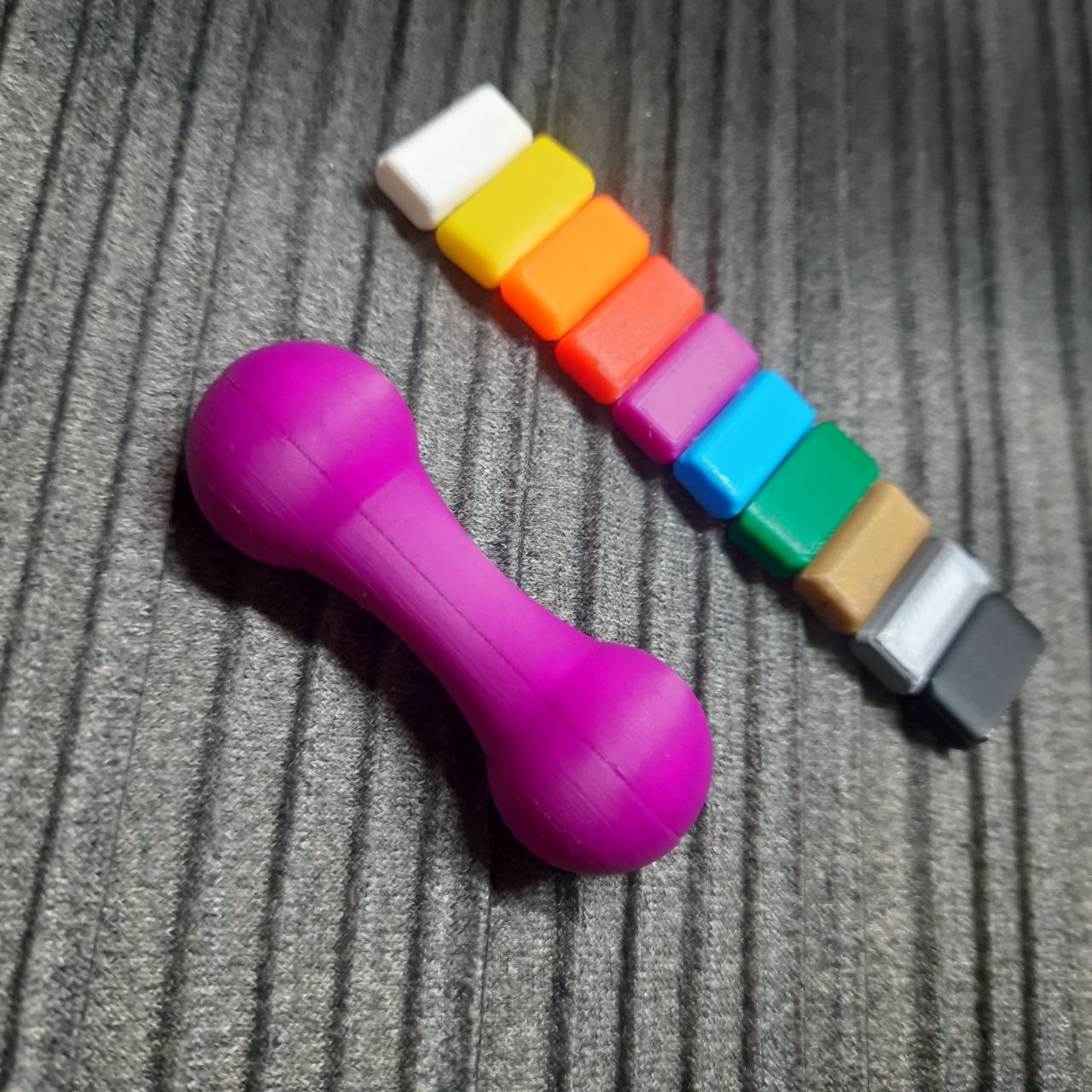 Knuckleroller - slider "Decision making", magnetic fidget.