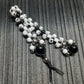 Handmade Chetki Skilltoy | Slavic Flip Rosary | Pocket Worry Beads for Hand Dexterity "28 Dalmatians"