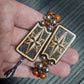 Handmade Wooden Chetki Skilltoy "Captain of the Golden Galleon" Slavic Flip Rosary | Pocket Worry Beads for Hand Dexterity