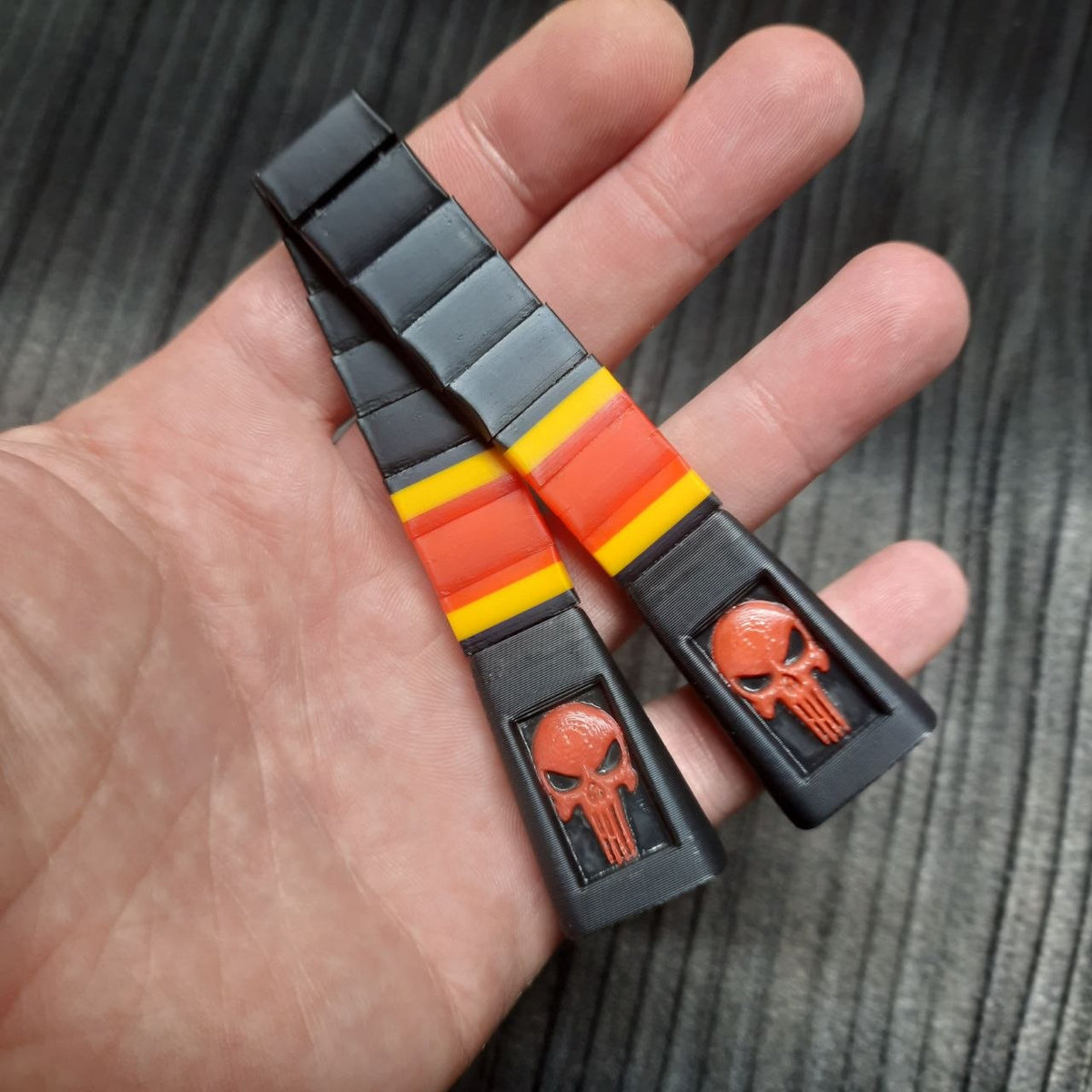 Chetki "Nimble Punisher" (narrow version - 17mm, pads / narkomanki) + souvenir