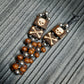 Handmade Wooden Chetki Skilltoy "Treasure Hunter" Slavic Flip Rosary | Pocket Worry Beads for Hand Dexterity