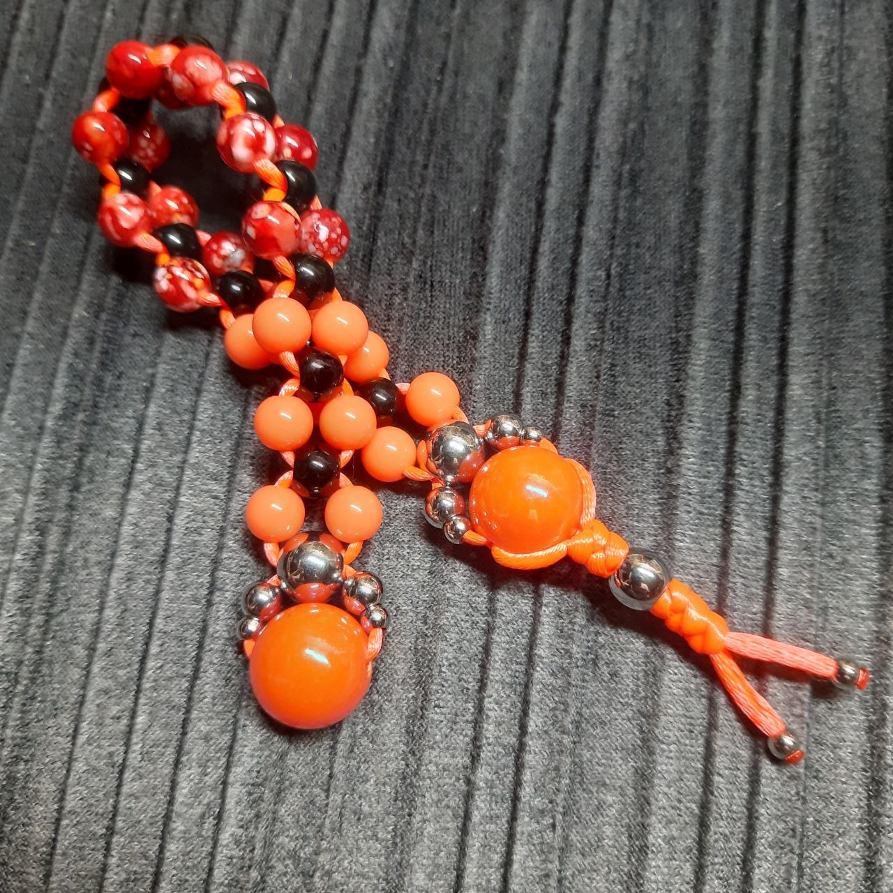 Handmade Chetki Skilltoy | Slavic Flip Rosary | Pocket Worry Beads for Hand Dexterity "Bright wind"