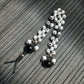 Handmade Chetki Skilltoy | Slavic Flip Rosary | Pocket Worry Beads for Hand Dexterity "28 Dalmatians"