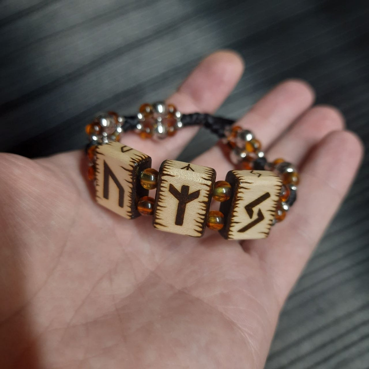 Bracelet amulet talisman "Guardian Satellites"