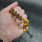Handmade Wooden Chetki "Bright hope"      Slavic Flip Rosary | Pocket Worry Beads for Hand Dexterity