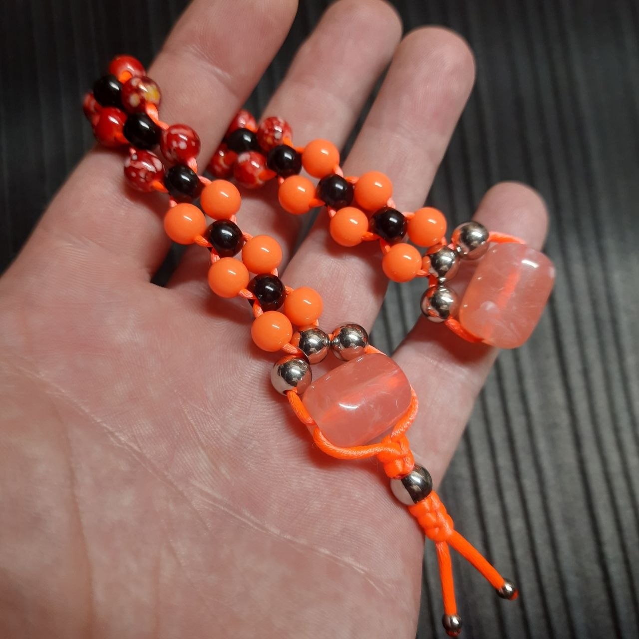Handmade Chetki Skilltoy | Slavic Flip Rosary | Pocket Worry Beads for Hand Dexterity "Capuerro"