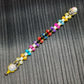 Handmade Chetki Skilltoy | Slavic Flip Rosary | Pocket Worry Beads for Hand Dexterity "Color madness"