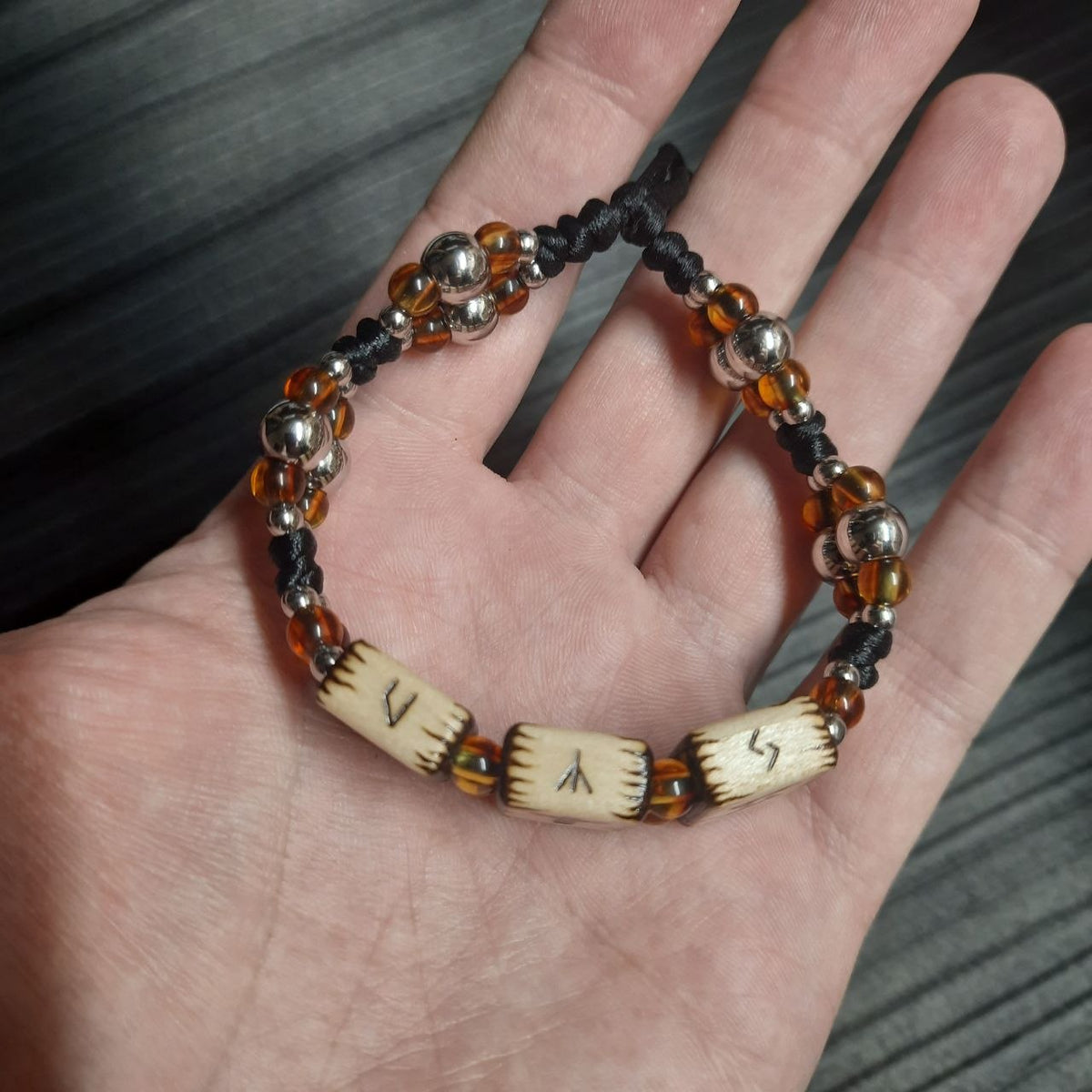 Bracelet amulet talisman "Guardian Satellites"