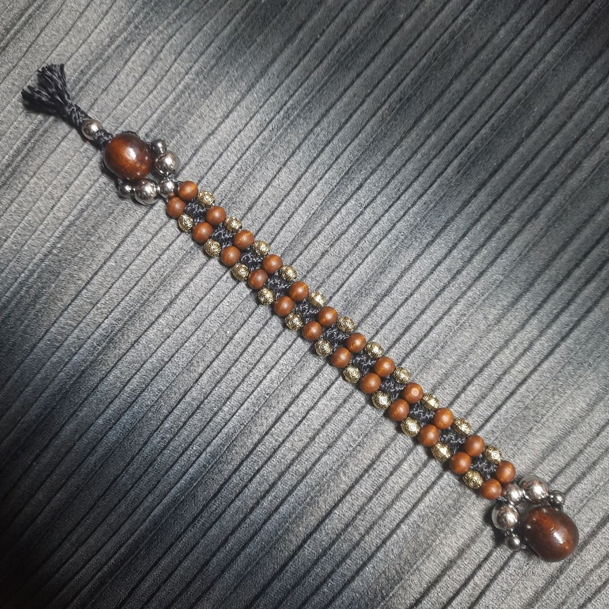 Handmade Wooden Chetki Skilltoy "Berivest – Guardian of the Fields"      Slavic Flip Rosary | Pocket Worry Beads for Hand Dexterity