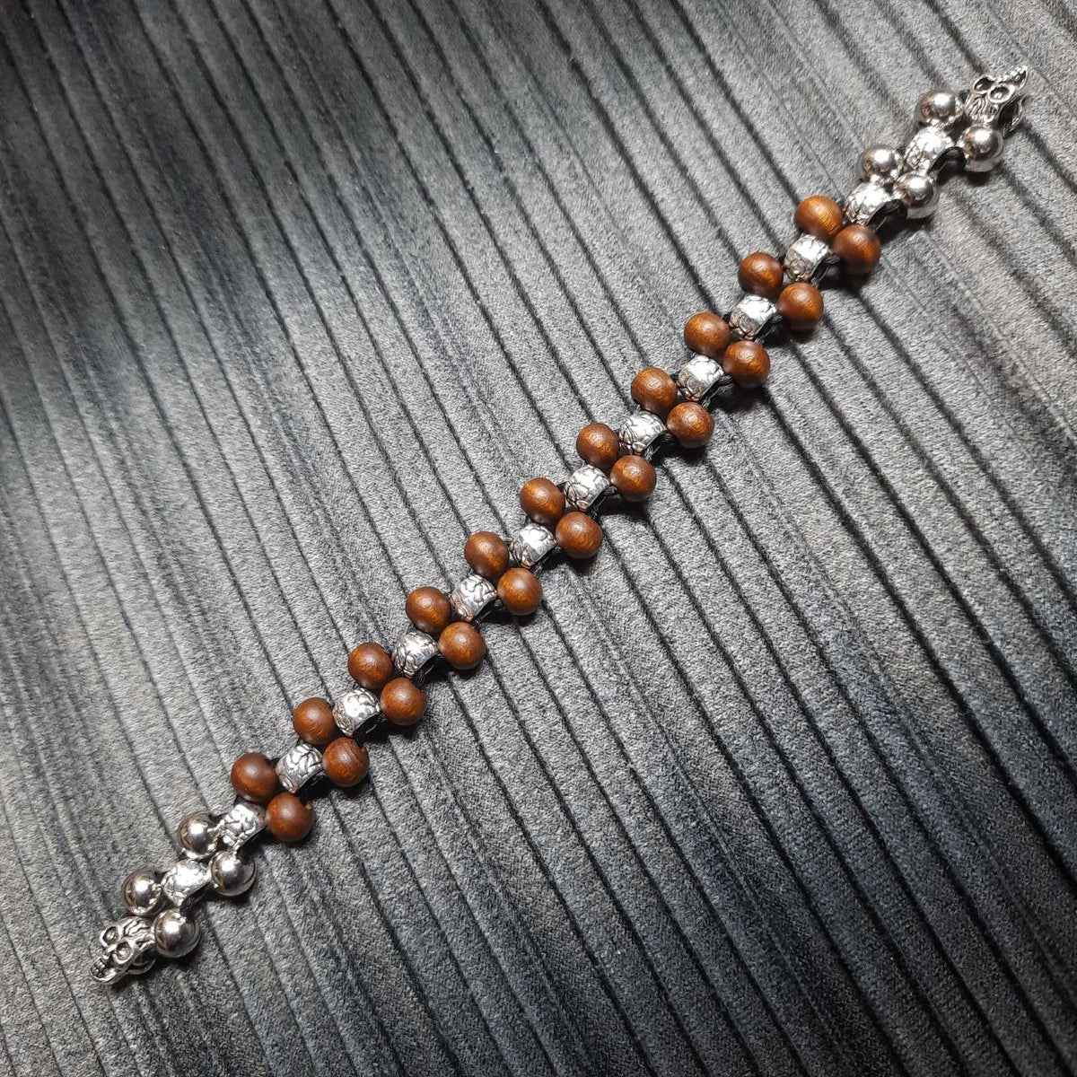 Handmade Wooden Chetki "Dragon Hunter"| Slavic Flip Rosary | Pocket Worry Beads for Hand