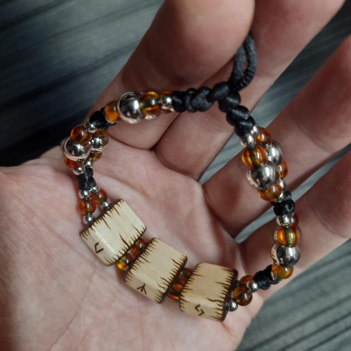 Bracelet amulet talisman "Guardian Satellites"