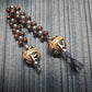 Handmade Wooden Chetki Skilltoy | Slavic Flip Rosary | Pocket Worry Beads for Hand "Futhark's satellites"