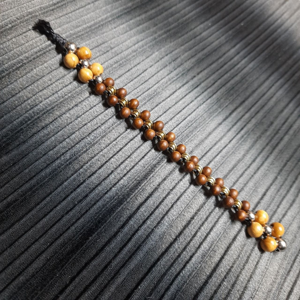 Handmade Wooden Chetki "Bright hope"      Slavic Flip Rosary | Pocket Worry Beads for Hand Dexterity