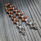Handmade Wooden Chetki "Dragon Hunter"| Slavic Flip Rosary | Pocket Worry Beads for Hand