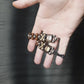 Handmade Wooden Chetki Skilltoy "Treasure Hunter" Slavic Flip Rosary | Pocket Worry Beads for Hand Dexterity