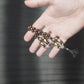 Handmade Wooden Chetki Skilltoy | Slavic Flip Rosary | Pocket Worry Beads for Hand "The Dark Soul of a Pirate"