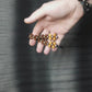 Handmade Wooden Chetki "Bright hope"      Slavic Flip Rosary | Pocket Worry Beads for Hand Dexterity