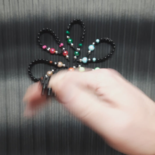 Chetki bracelet handmade "Bright satellite"