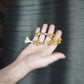 Handmade Wooden Chetki Skilltoy | Slavic Flip Rosary | Pocket Worry Beads for Hand Dexterity "Charon's partner" version - Golden scales