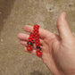 Chetki "Red Baron" rosary, anti-stress meditation and finger training (SCU: 3-12-24)