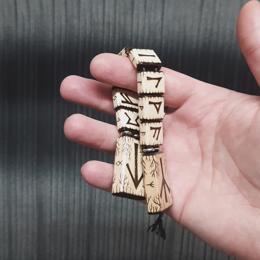 Chetki handmade wooden "Light Shaman" (251107)