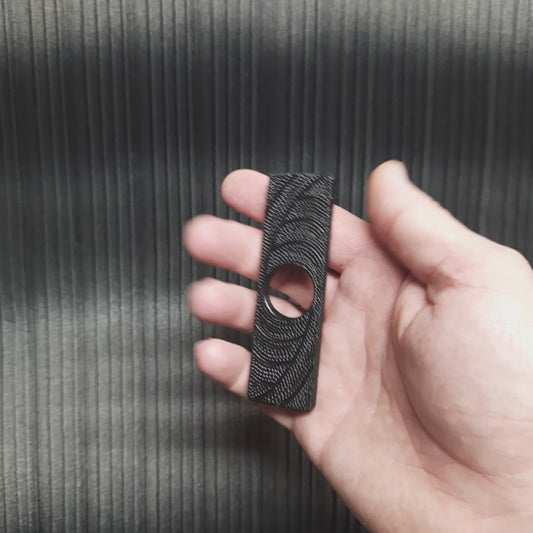 Worry plank delrin handmade