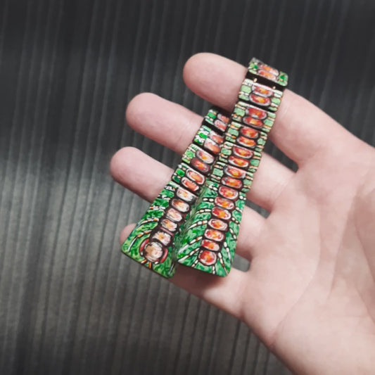 Chetki wooden "Scolopendra" handmade