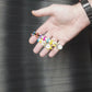 Handmade Chetki Skilltoy | Slavic Flip Rosary | Pocket Worry Beads for Hand Dexterity "Color madness"