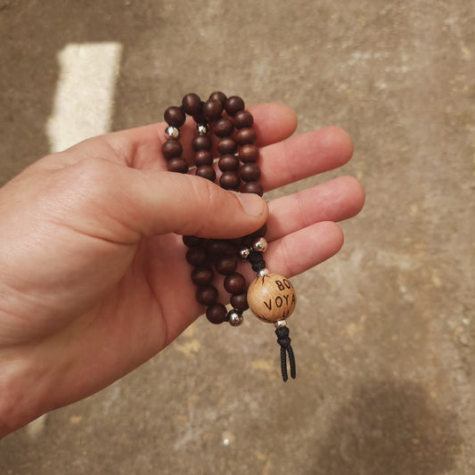 Car rosary "Bon voyage", auto rosary for mirror and gearboxy, antistress meditation and finger training (SCU: 3902)