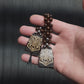 Handmade Wooden Chetki Skilltoy | Slavic Flip Rosary | Pocket Worry Beads for Hand Dexterity "Thor's Hammer"