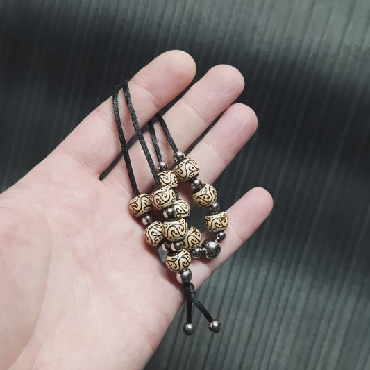 Komboloi wooden handmade "Airy melody"